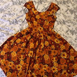 Retrolicious Sunflower Dress